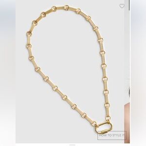 Madewell Gold Link Necklace
